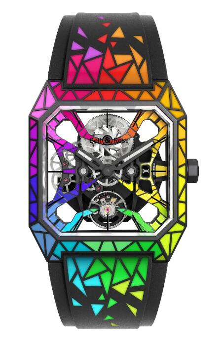 Bell & Ross BR 03 Cyber Rainbow BR03-CYOW-TC/SRB Replica Watch